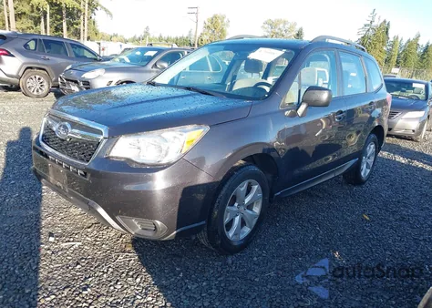 2016 Subaru Forester 2.5I z USA, uszkodzony, nr VIN JF2SJABC4GH551807